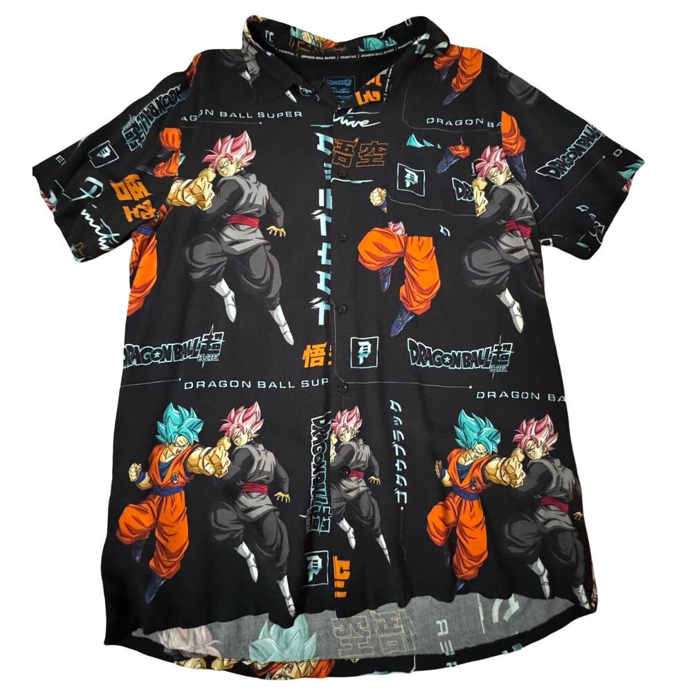 Primitive x Dragon Ball Z Goku Versus Woven Size Large